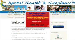 Desktop Screenshot of mentalhealthandhappiness.com